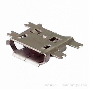 USB Connector, USB2.0 Micro B Type, Receptacle, SMT, Straddle 1.6mm